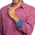 thumbnail image 6 of Nick Graham Men's Performance Long Sleeve Woven Sport Shirt, 6 of 7