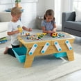 thumbnail image 5 of KidKraft Building Bricks Play N' Store Wooden Table, 5 of 11