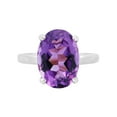 thumbnail image 1 of Solitaire Oval Gemstone Ring in 14K Gold, 1 of 5