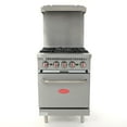 thumbnail image 1 of General Stainless Steel Gas Range with Oven, Choose Size & Gas Type, 1 of 6