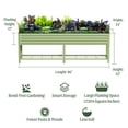 thumbnail image 2 of Vego Garden Elevated Garden Bed - 2' x 8', 2 of 6