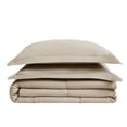 thumbnail image 1 of London Fog Garment Wash Solid Comforter Set, Assorted Sizes, 1 of 6