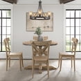 thumbnail image 1 of Society Den Keaton 5-Piece Round Standard Height Dining Set with Table and 4 Chairs, 1 of 13