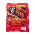 thumbnail image 1 of Bar S Smoked Polish Sausage, 2.5 lbs., 1 of 4