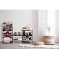 thumbnail image 22 of Seville Classics 3-Tier Resin Slat Shoe Rack, 26.5" W x 12.2" D x 19" H Assorted Colors, 22 of 22