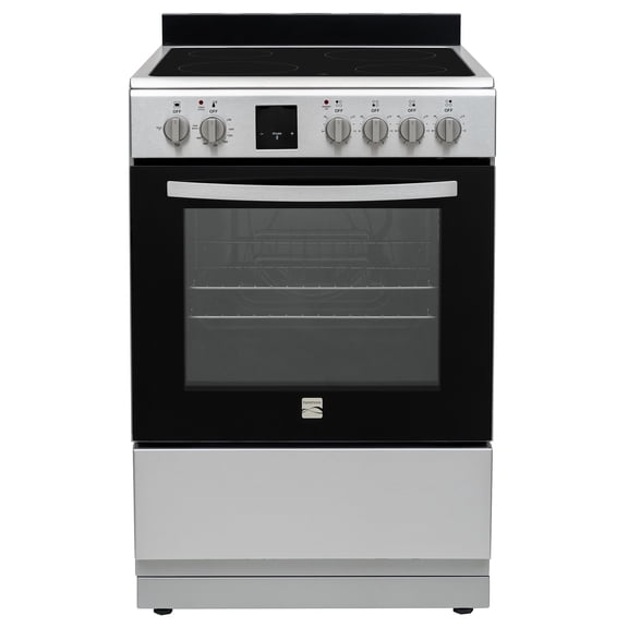 Kenmore 24-In. Front-Control Electric Range, 2.68 Cu. Ft. Oven, 4 Elements, Storage Drawer