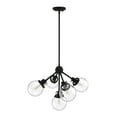 thumbnail image 1 of Enbrighten Berkley Chandelier with LED Bulbs by Ecoscapes, 1 of 6