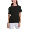 thumbnail image 1 of Rafaella Women's Crewneck T-Shirt, 1 of 9