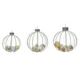 thumbnail image 4 of Member's Mark 3-Piece Pre-Lit Twinkling Ornament Decor (Silver), 4 of 6