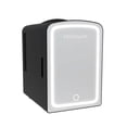 thumbnail image 1 of Frigidaire Skincare Cooler with Lighted Mirror Make-Up Door, Black, 1 of 12