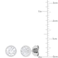 thumbnail image 4 of Lab Created Diamond Earrings in 14K Gold, 4 of 4