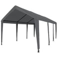 thumbnail image 2 of Impact Canopy 10'8" x 20' Heavy Duty Carport Canopy, Grey, 2 of 3