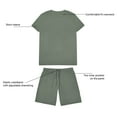 thumbnail image 9 of Member's Mark Men's 2-Piece Short Sleeve Pajama Set, 9 of 10