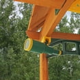 thumbnail image 6 of KidKraft Paramount Wooden Swing Set with Two Clubhouses, 6 of 10