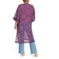 thumbnail image 3 of Jessica Simpson Women's Plus Floral Kimono, 3 of 7
