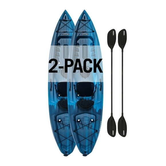 Lifetime Kenai Sit-On-Top Kayak Lightning Fusion, 2 Pack