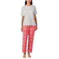 thumbnail image 1 of Character Women's Short Sleeve and Pant Pajama Set, 1 of 7
