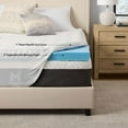 thumbnail image 2 of Member’s Mark 4" Pillow Top Gel Memory Foam Mattress Topper, 2 of 9