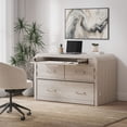 thumbnail image 5 of HH2 Home Juna Wood Twin Murphy Bed with Desk and Mattress, 5 of 24