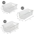 thumbnail image 3 of Smart Design Set of 18 Clear Refrigerator & Freezer Organization Bins, 3 of 7