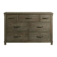 thumbnail image 2 of Society Den Jack 7-Drawer Dresser, Walnut, 2 of 10