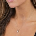 thumbnail image 6 of 0.23 CT. T.W. Round Cut Diamond Pendant Necklace in 14K Gold, 6 of 9