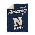 thumbnail image 1 of Logo Brands Naval Academy Midshipmen Luxe Dreams Throw, 60" x 80", 1 of 6