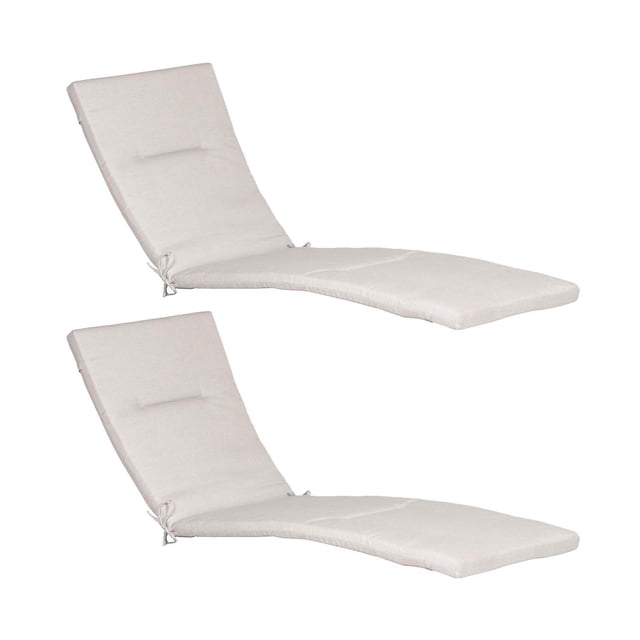 Member's Mark Chaise Lounge Cushions with Sunbrella Fabric, Set of 2