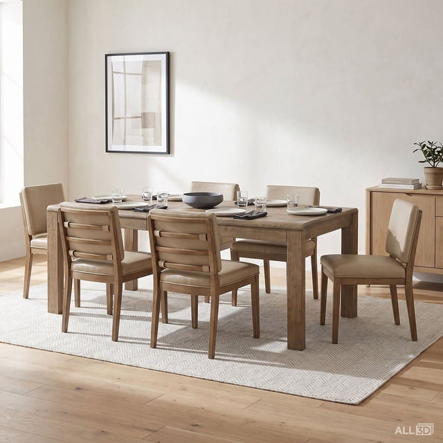 Bernards Bexley 7-Piece Dining Set
