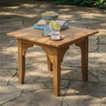 thumbnail image 7 of Cambridge Casual Sonoma Teak Deep Seating Patio Set, 7pc, 7 of 9
