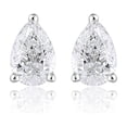thumbnail image 1 of Lab Created 2.00 CT. T.W. Fancy Cut Diamond Stud Earrings in 18K Gold, 1 of 8