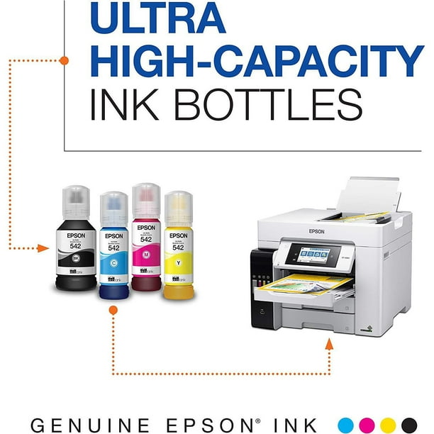 Epson T542 Black And Color Ink Bottles, Club Pack - Samsclub.com
