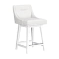thumbnail image 11 of HH2 Home Upholstered Tapered Back Wood Adjustable Height Swivel Bar Stool, 11 of 18