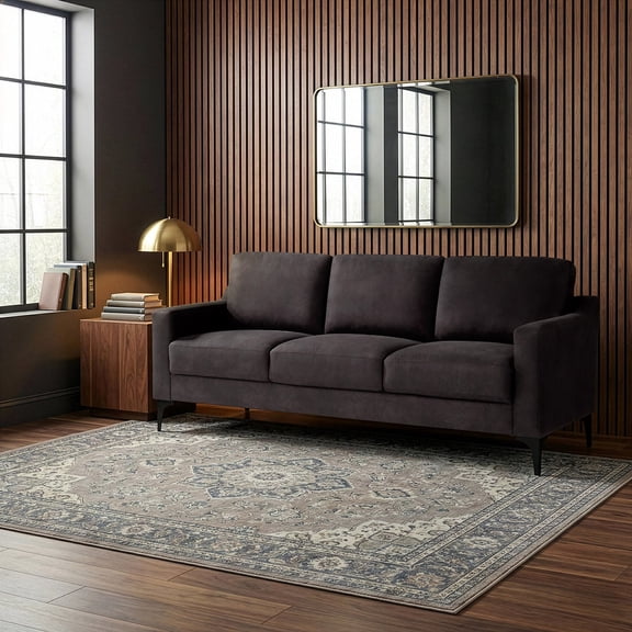Serta Fleming Faux Leather Sofa