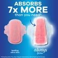 thumbnail image 4 of Always Infinity Extra Heavy Overnight Pads, with Wings, Size 5, 66 ct., 4 of 10