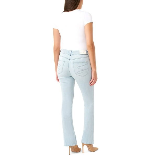 Seven7 Women's Tummyless Bootcut Jean