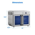 thumbnail image 12 of Midea Flexify Pro French Door Toaster Oven Air Fryer, 12 of 18