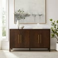 thumbnail image 2 of Crosley Furniture Darcy Sideboard Buffet, Dark Brown, 2 of 13