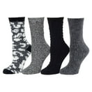 Cuddl Duds Women's 4-Pack Super Soft Boot Sock