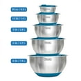 thumbnail image 11 of Viking 10-Piece Stainless Steel Mixing, Prep and Serving Bowl Set, 11 of 11