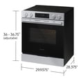 thumbnail image 3 of Samsung Bespoke 6.3 cu. ft. Smart Slide-In Electric Range w/ Air Fry Max, 3 of 10