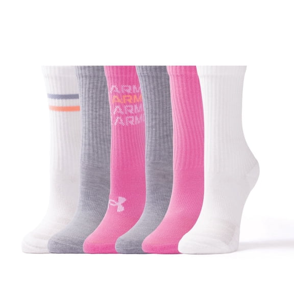 Under Armour Kids 6-Pack Sport Crew Sock