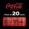 thumbnail image 4 of Coke Zero Sugar Mini 8 fl. oz., 20 pk., 4 of 6