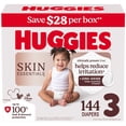 thumbnail image 2 of Huggies Skin Essentials Baby Diapers, Sizes 1-6, 2 of 15