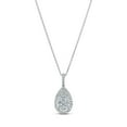 thumbnail image 1 of 0.60 CT. T.W. Diamond Halo Pendant in 14K Gold, 1 of 4
