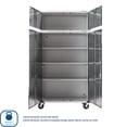 thumbnail image 10 of Seville Classics UltraHD Stacking Top Cabinet, 48” W x 18” D x 18.5” H, 10 of 18