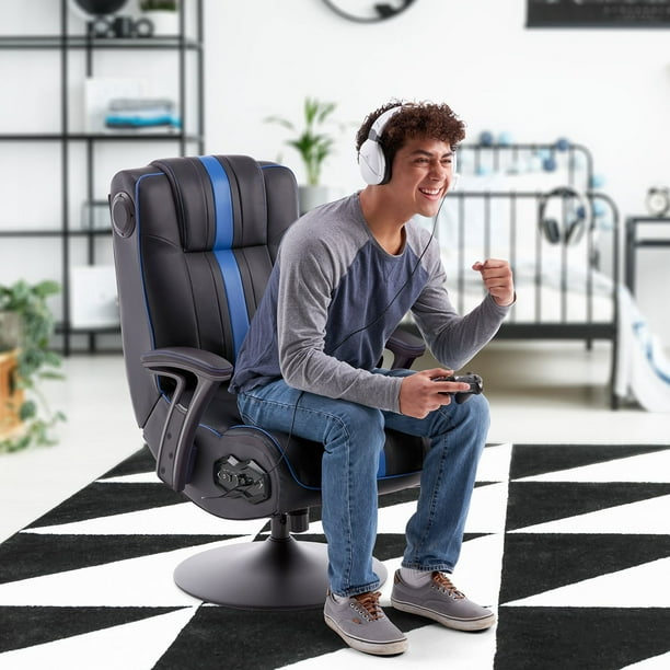 Pedestal Gaming Chair with Built-in Sound and Vibration, Assorted