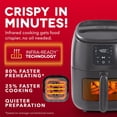 thumbnail image 2 of Dash Tasti-Crisp Infrared Digital 2.6QT Air Fryer, 2 of 10