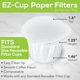 thumbnail image 4 of Perfect Pod EZ-Cup 2.0 100% Biodegradable Paper Coffee Filters, 4 of 8