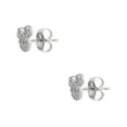 thumbnail image 3 of Disney Diamond Earrings in 14K White Gold, 3 of 5